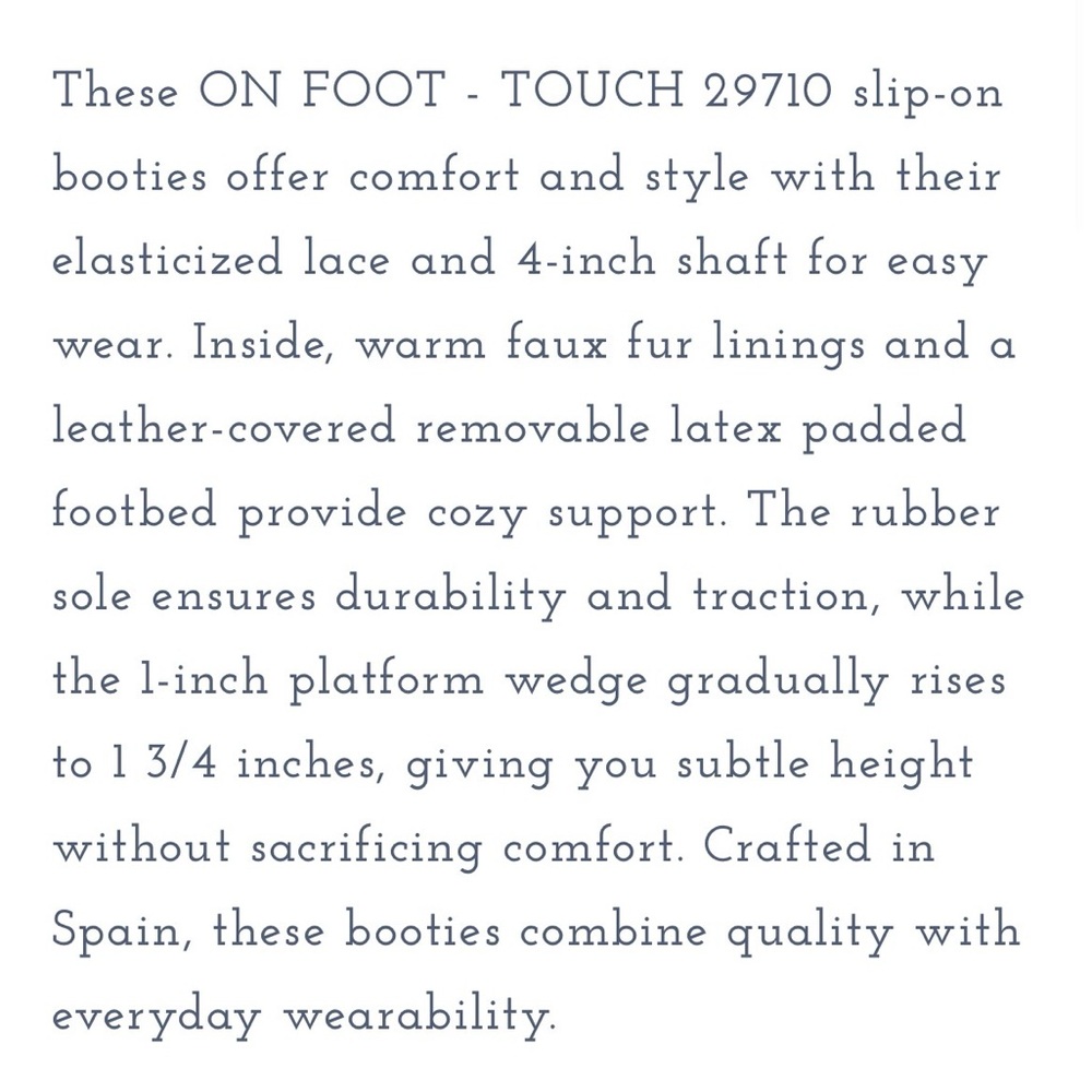 Onfoot Red Booties - Picture 10 of 10